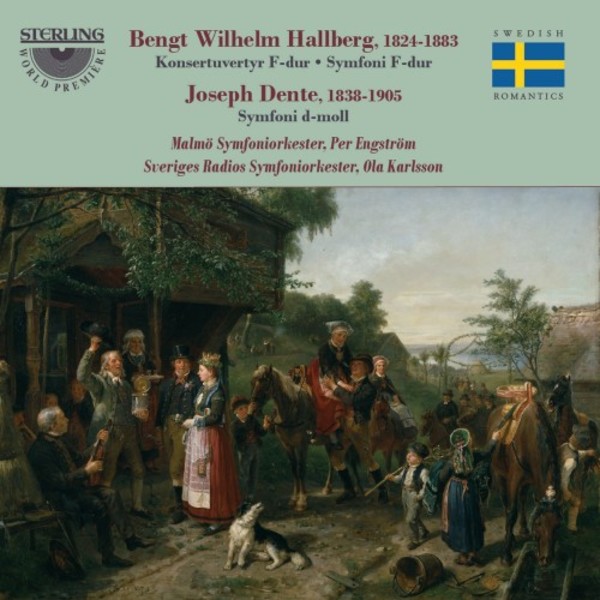 Hallberg - Concert Overture, Symphony in F; Dente - Symphony in D minor | Sterling CDS1120