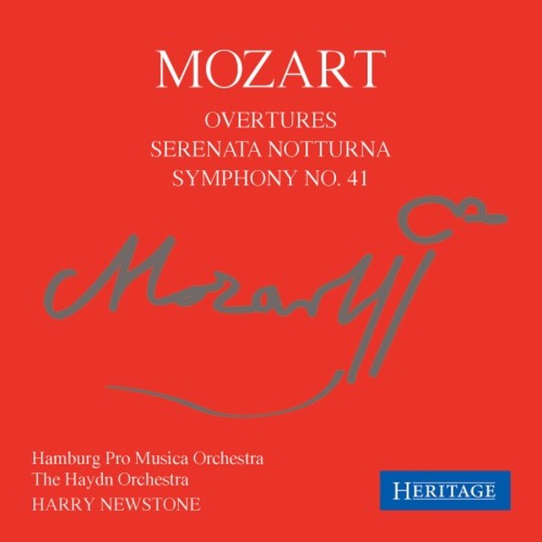 Mozart - Overtures, Serenata notturna, Symphony no.41