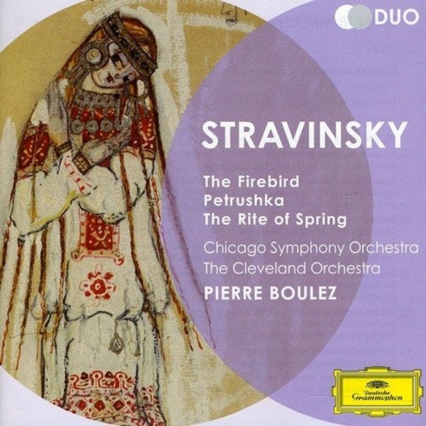 Stravinsky - Firebird, Petrushka, Rite of Spring | Deutsche Grammophon - Duo 4790005