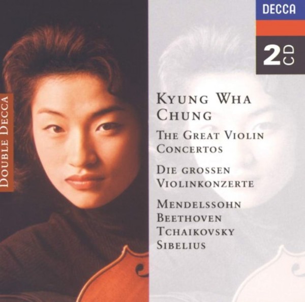 The Great Violin Concertos: Mendelssohn, Beethoven, Tchaikovsky, Sibelius | Decca - Double Decca E4523252