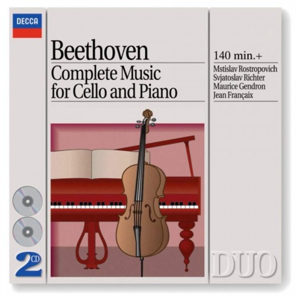 Beethoven - Complete Music for Cello and Piano | Philips - Duo 4425652