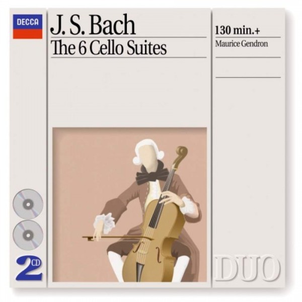 JS Bach - The 6 Cello Suites | Decca E4422932