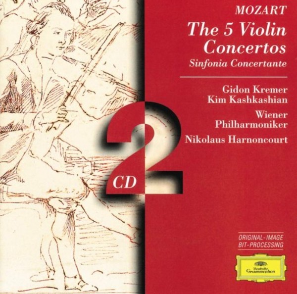 Mozart - The 5 Violin Concertos, Sinfonia Concertante | Deutsche Grammophon E4530432