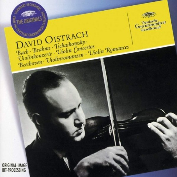 David Oistrakh plays Bach, Brahms & Tchaikovsky Violin Concertos | Deutsche Grammophon - Originals 4474272