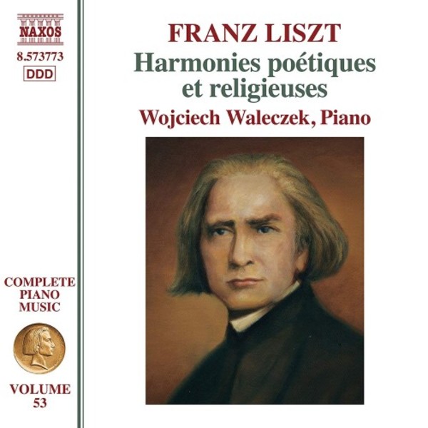 Liszt - Complete Piano Music Vol.53: Harmonies poetiques et religieuses