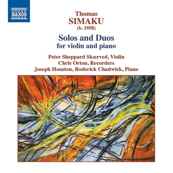 Simaku - Solos and Duos for Violin and Piano | Naxos 8579035
