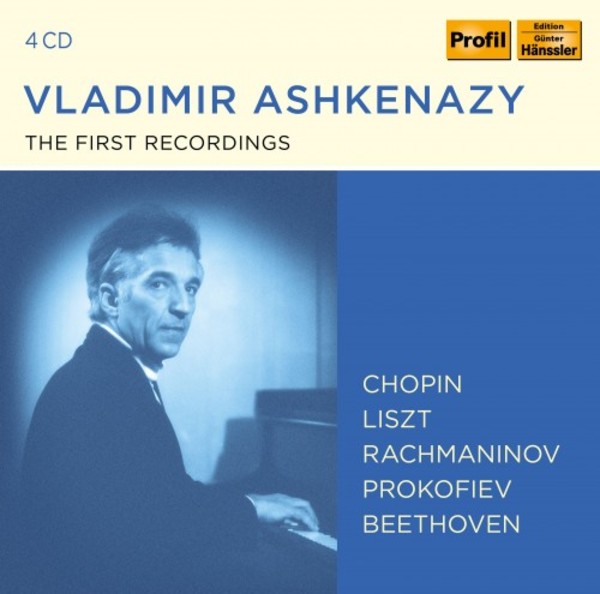 Vladimir Ashkenazy: The First Recordings | Haenssler Profil PH19030