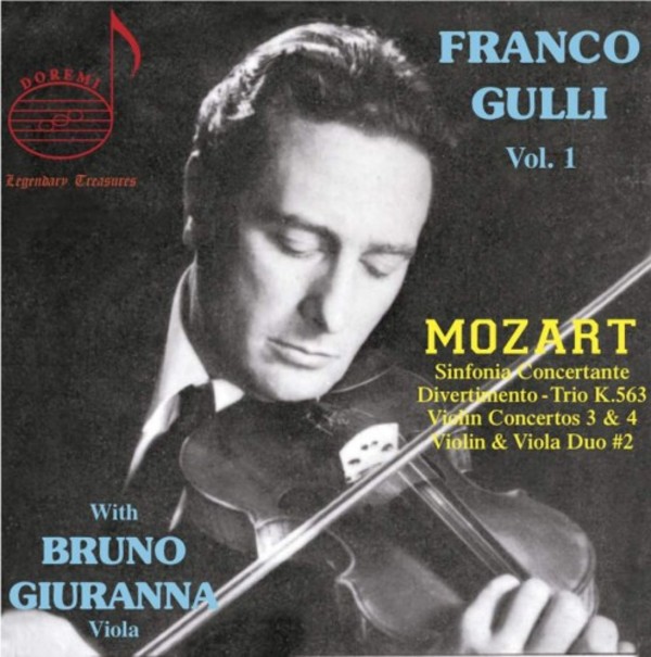 Franco Gulli Vol.1: Mozart | Doremi DHR80812
