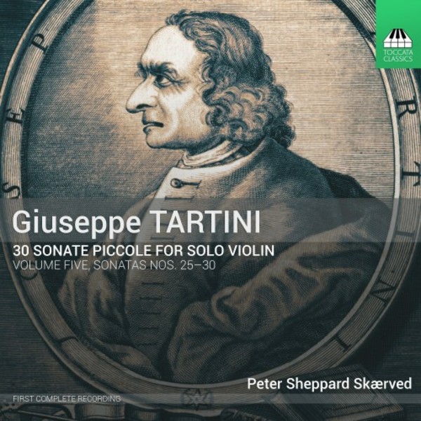 Tartini - 30 Sonate Piccole for Solo Violin Vol.5 | Toccata Classics TOCC0454