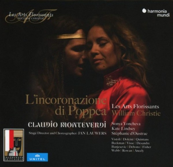 Monteverdi - Lincoronazione di Poppea (CD + DVD) | Harmonia Mundi HAF890262224
