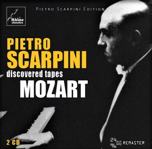 Pietro Scarpini: Discovered Tapes - Mozart | Rhine Classics RH014