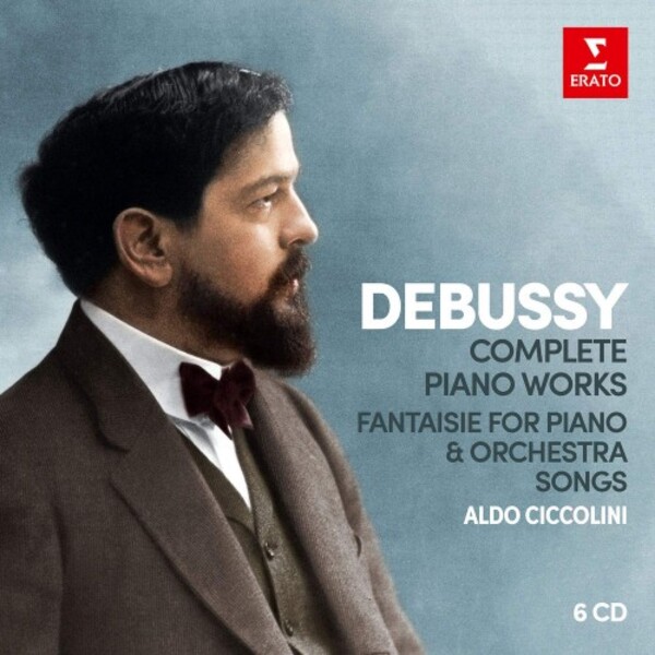 Debussy - Complete Piano Works, Fantaisie for Piano & Orchestra, 25 Songs | Warner 9029546009