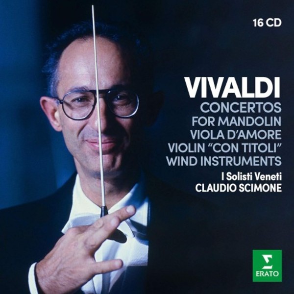 Vivaldi - Concertos for Mandolins, Viola damore, Violin con titoli, Wind Instruments | Erato 9029540299