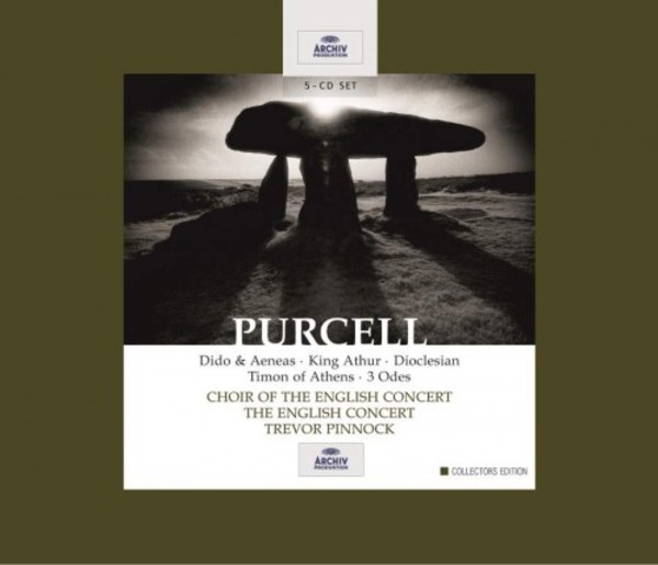 Purcell - Dido & Aeneas, King Arthur, Dioclesian, Timon of Athens, 3 Odes | Deutsche Grammophon 4746722