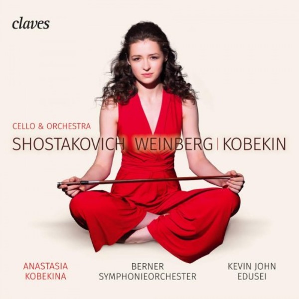 Shostakovich, Weinberg & Kobekin - Works for Cello & Orchestra | Claves CD1901