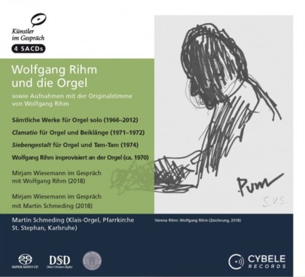 Wolfgang Rihm and the Organ | Cybele CYBELE4SACDKIG012