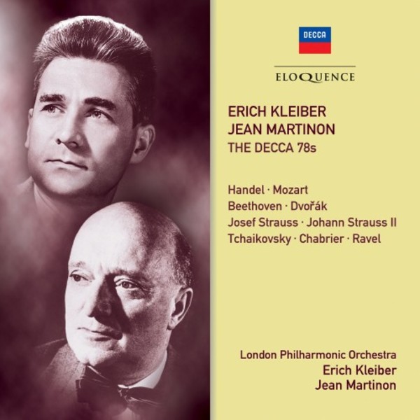 Erich Kleiber & Jean Martinon: The Decca 78s