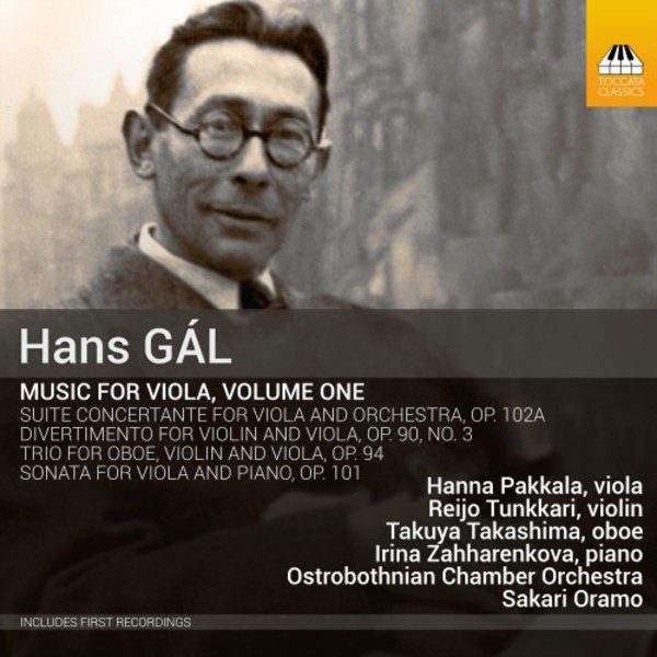 Gal - Music for Viola Vol.1 | Toccata Classics TOCC0535