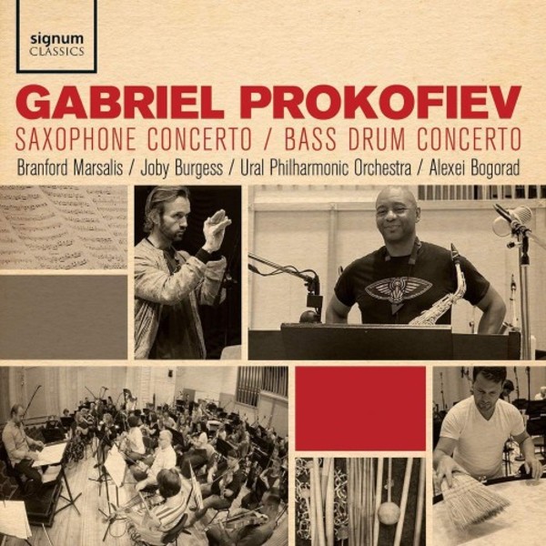 G Prokofiev - Saxophone Concerto, Bass Drum Concerto | Signum SIGCD584