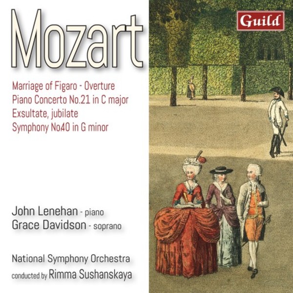 Mozart - Piano Concerto no.21, Exsultate jubilate, Symphony no.40 | Guild GMCD7817