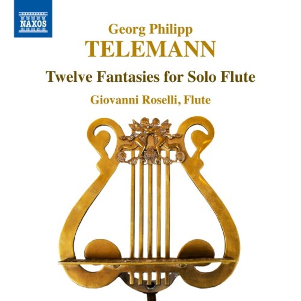 Telemann - 12 Fantasies for Solo Flute | Naxos 8579054