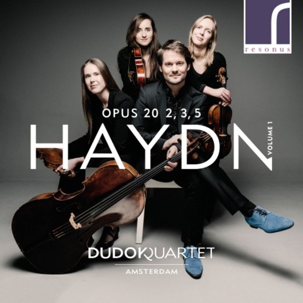 Haydn - String Quartets op.20 Vol.1: nos. 2, 3 & 5 | Resonus Classics RES10248