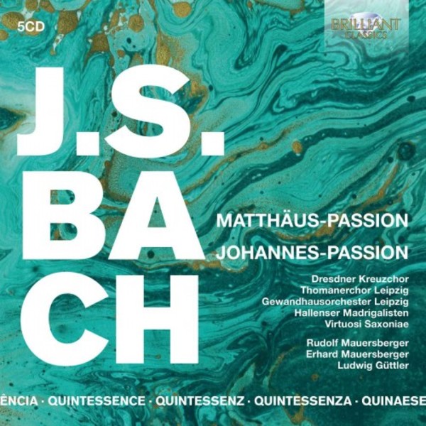 JS Bach - St Matthew Passion, St John Passion