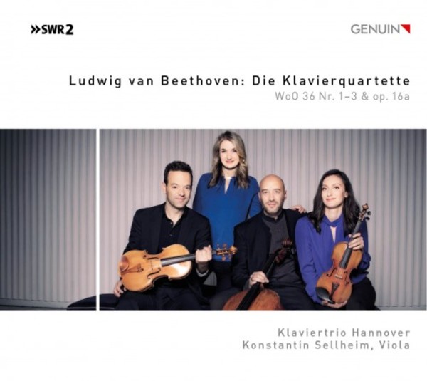 Beethoven - The Piano Quartets | Genuin GEN19673