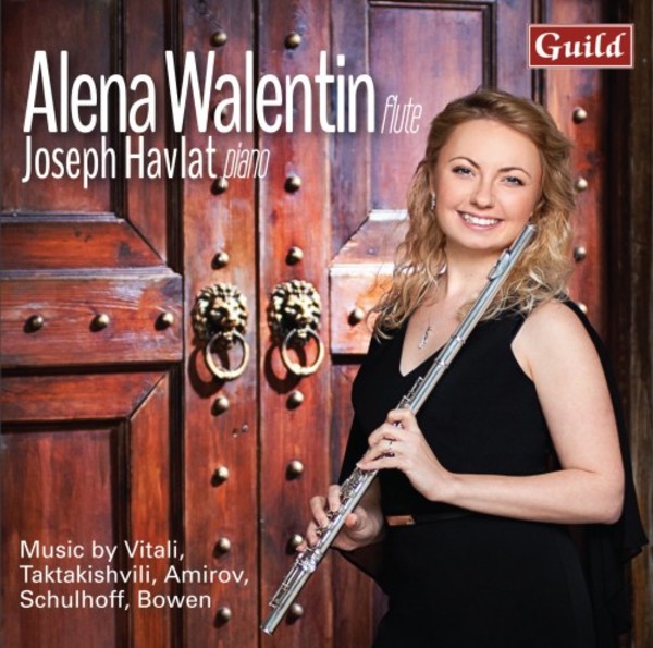 Music for Flute & Piano by Vitali, Taktakishvili, Amirov, Schulhoff & Bowen | Guild GMCD7820