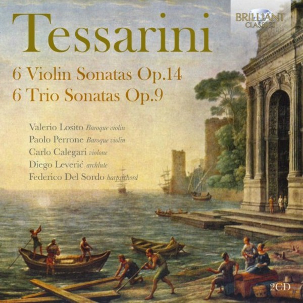 Tessarini - 6 Violin Sonatas op.14, 6 Trio Sonatas op.9 | Brilliant Classics 95861