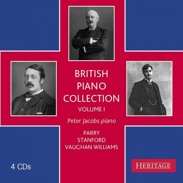 British Piano Collection Vol.1: Parry, Stanford, Vaughan Williams (USED) | Heritage HTGCD405