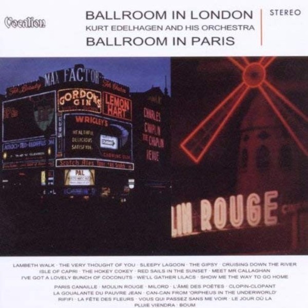 Kurt Edelhagen: Ballroom in London & Ballroom in Paris | Dutton CDLK4440