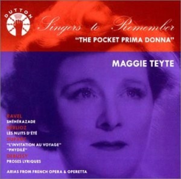Maggie Teyte: The Pocket Prima Donna | Dutton CDBP9724