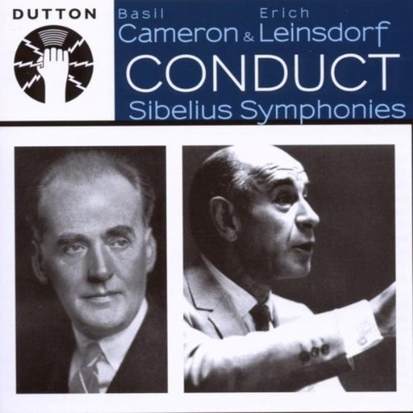 Basil Cameron and Erich Leinsdorf conduct Sibelius Symphonies | Dutton CDBP9788