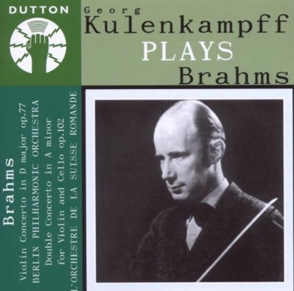 Georg Kulenkampff plays Brahms | Dutton CDBP9795