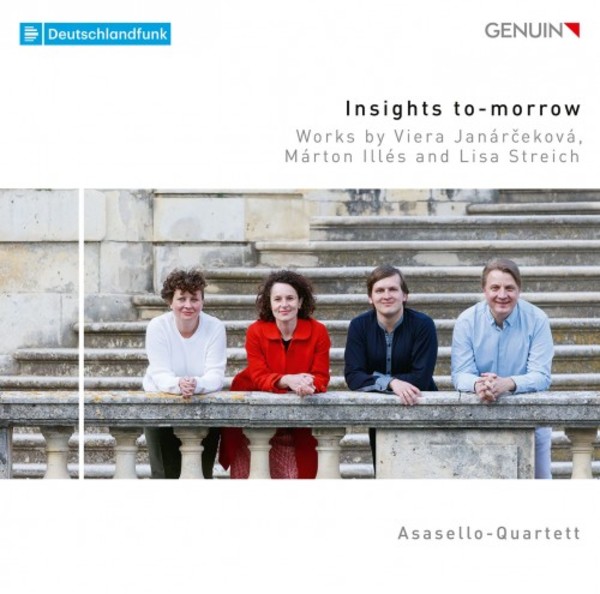 Insights Tomorrow: String Quartets by Janarcekova, Illes, Streich | Genuin GEN20639