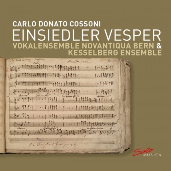 Cossoni - Einsiedeln Vespers | Solo Musica SM326