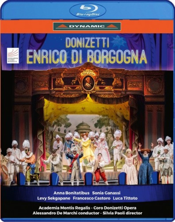 Donizetti - Enrico di Borgogna (Blu-ray) | Dynamic 57833