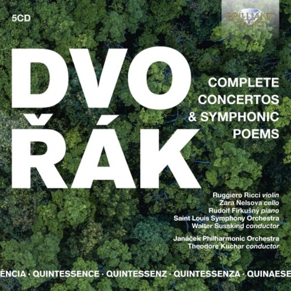 Dvorak - Complete Concertos & Symphonic Poems