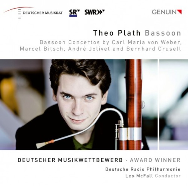 Bassoon: Concertos by Weber, Bitsch, Jolivet & Crusell | Genuin GEN20683