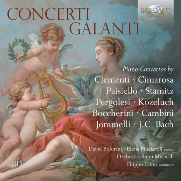 Concerti galanti: Piano Concertos | Brilliant Classics 95260