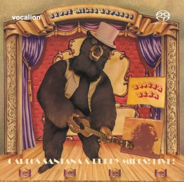 Buddy Miles: Booger Bear & Carlos Santana and Buddy Miles: Live | Dutton 2CDSML8560