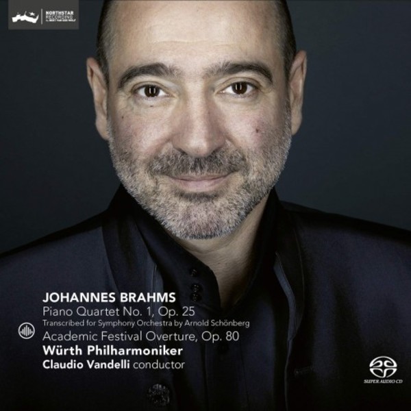 Brahms-Schoenberg - Piano Quartet no.1; Brahms - Academic Festival Overture | Challenge Classics CC72831