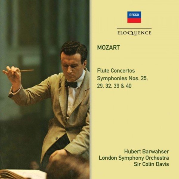 Mozart - Flute Concertos, Symphonies 25, 29, 32, 39 & 40