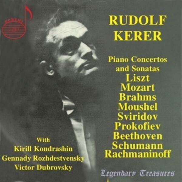 Rudolf Kerer: Piano Concertos and Sonatas | Doremi DHR808690