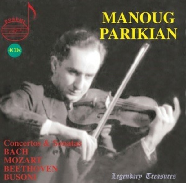 Manoug Parikian plays Bach, Mozart, Beethoven & Busoni | Doremi DHR80958