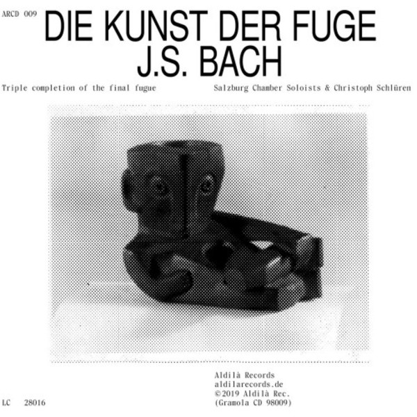 JS Bach - The Art of Fugue
