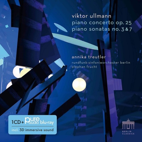 Ullmann - Piano Concerto, Piano Sonatas 3 & 7 (CD + Blu-ray Audio) | Berlin Classics 0301463BC