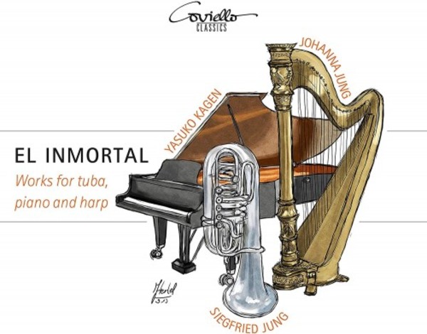 El Inmortal: Works for Tuba, Piano and Harp | Coviello Classics COV92003