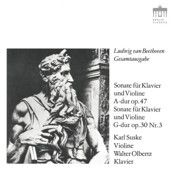 Beethoven - Violin Sonatas op.47 Kreutzer, op.30 no.3, op.24 Spring | Berlin Classics 0301501BC
